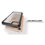 Wholesale iPhone 7 Plus Clear Defense Hybrid Case (Purple)